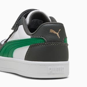 Sneakers pour enfants PUMA Caven 2.0, Shadow Gray-Archive Green-PUMA White, extralarge